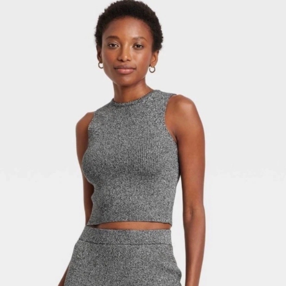 NWT A New Day Lurex Tank SzMed